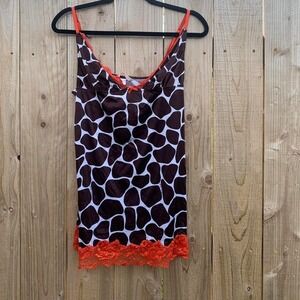 Giraffe print Victoria secret lingerie‎ dress size large